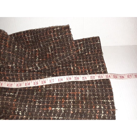 Jones New York Women's Blazer Size 12 Wool-Blend Lined Front Pockets Brown - Picture 4 of 7